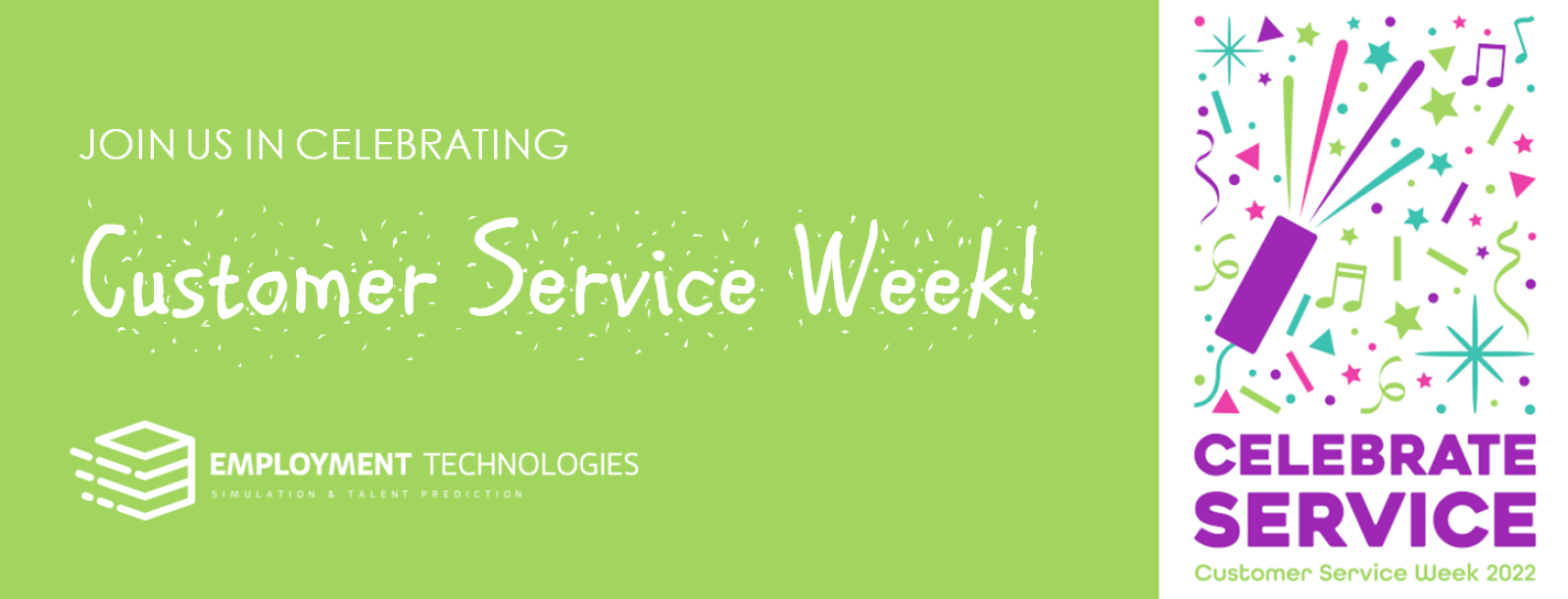 Celebrating Customer Service Week, October 3-7, 2022