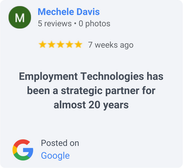 Google client review